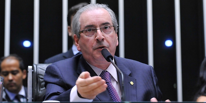 Presidente da Câmara dos Deputados, Eduardo Cunha (PMDB-RJ), anuncia em Plenário o cronograma de votação do pedido de impeachment da presidente Dilma Rousseff