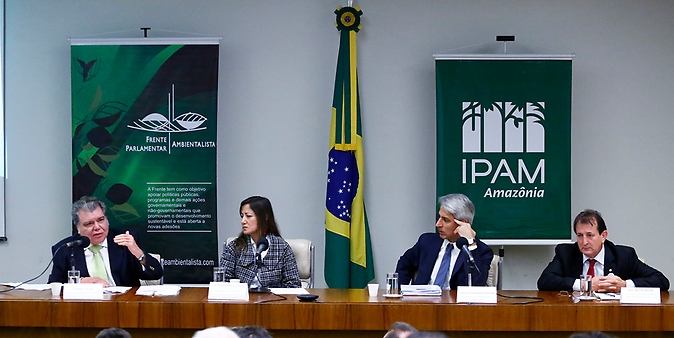 Frente Parlamentar Ambientalista, Observatório do Código Florestal e o Instituto de Pesquisa Ambiental da Amazônia (IPAM) realizam o seminário: 5 Anos do Código Florestal: desafios e oportunidades