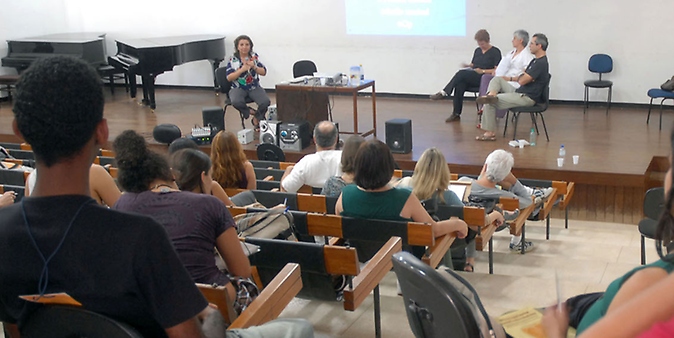 Educação - Geral - Brasília - Estudantes e professores participam do 1º Simpósio sobre o Ensino e a Aprendizagem da Música Popular, na Universidade de Brasília (UnB)