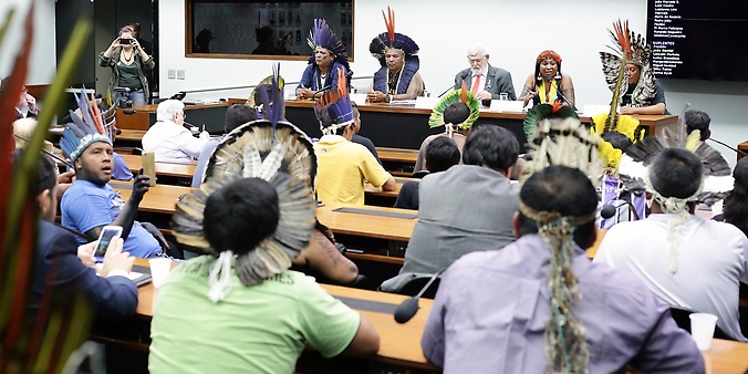 AudiÃªncia pÃºblica sobre a estagnaÃ§Ã£o do s processos de demarcaÃ§Ã£o de terras e violaÃ§Ãµes de direitos humanos dos povos indÃ­genas no Brasil