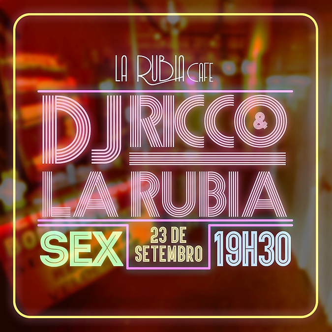 Programa&ccedil;&atilde;o La Rubia Caf&eacute; 23 de setembro de 2016