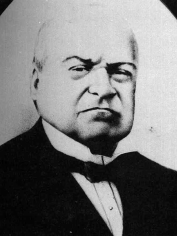 Foto do ex-presidente Mendes dos Santos