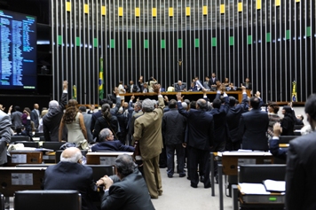 Deputados em plenário