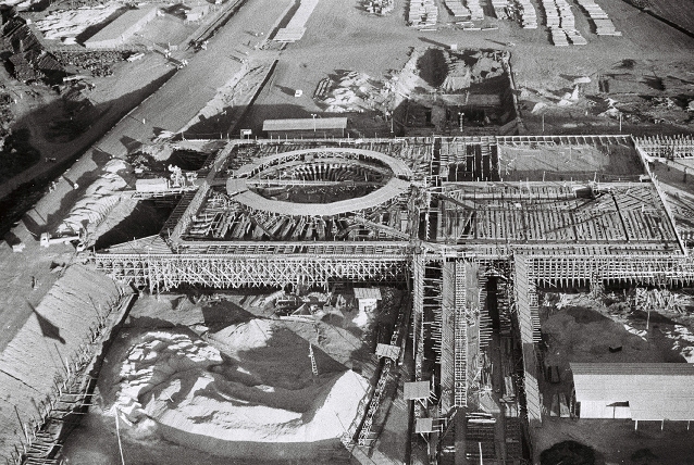 Construção do Palácio do Congresso Nacional
