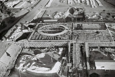 Construção do Palácio do Congresso Nacional