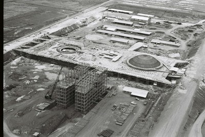 Construção do Palácio do Congresso Nacional