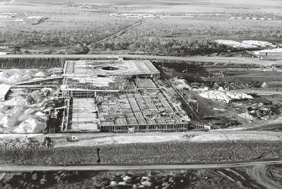 Construção do Palácio do Congresso Nacional