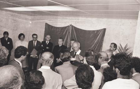 Inauguração placa1985