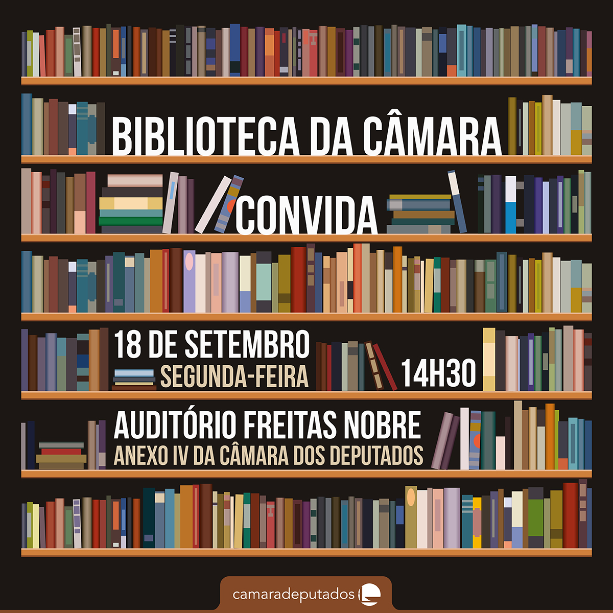 Biblioteca da Câmara Convida