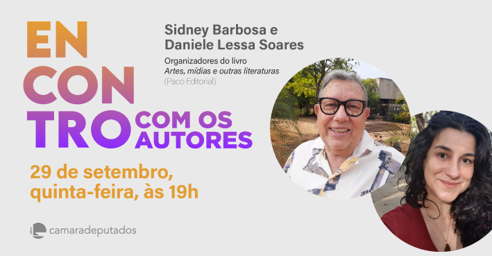 Encontro com o Autor recebe Sidney Barbosa e Daniele Lessa