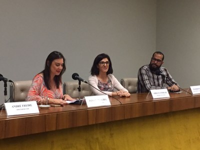 Janice Silveira, Adriana Ferrari e Wander Pavão