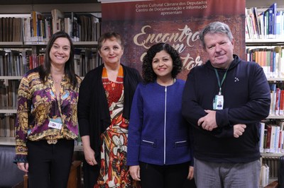 Janice Silveira, Luci Afonso, Maria Amélia Elói e Marcos Antunes