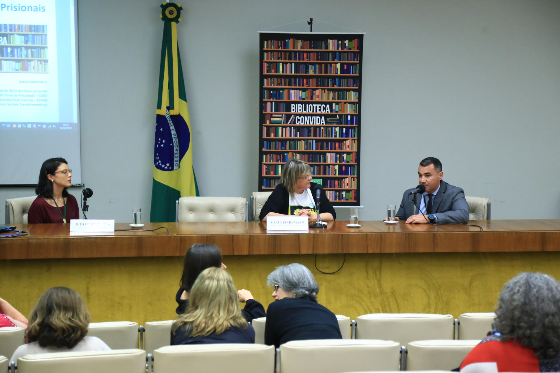 Judite Martins, Cátia Lindemann e André Freire