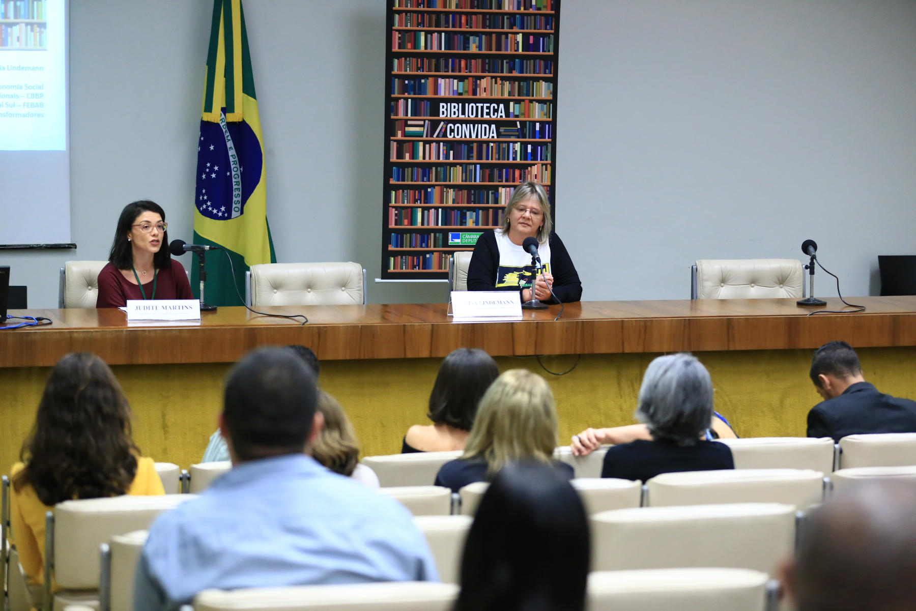 Judite Martins e Cátia Lindemann