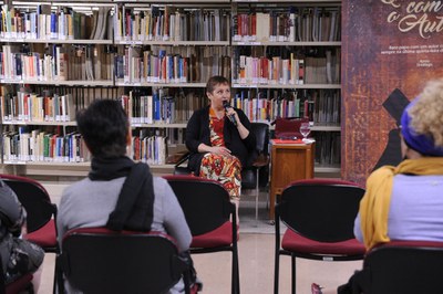 Luci Afonso no Encontro com o Autor