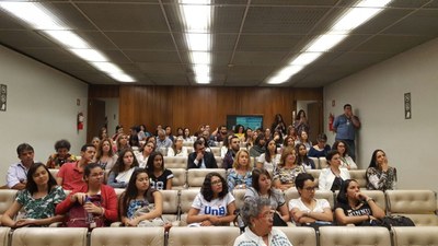 Público no Biblioteca da Câmara Convida