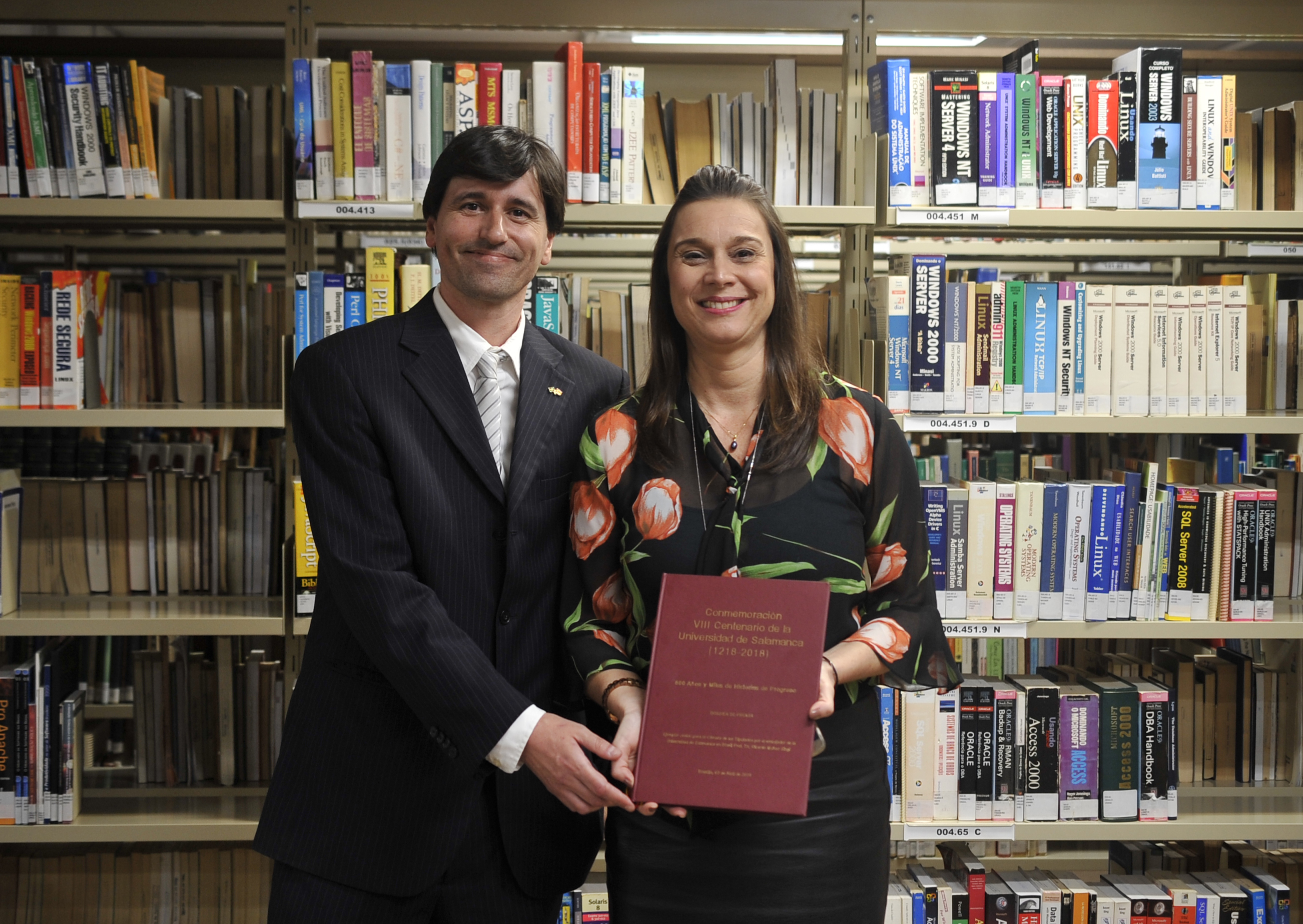 Embaixador da Universidade de Salamanca visita o CEDI