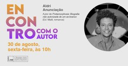 Encontro com o Autor entrevista Aldri Anunciação