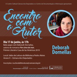 Encontro com o Autor recebe Deborah Dornellas