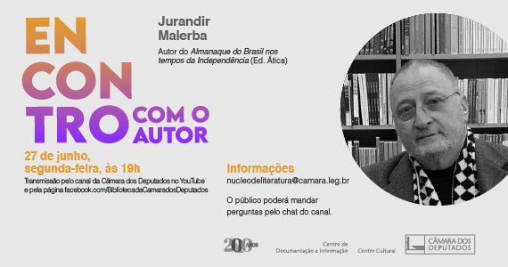 Encontro com o Autor recebe Jurandir Malerba