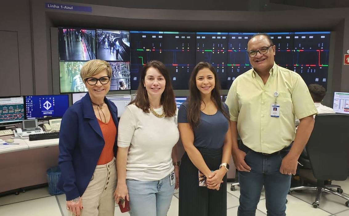 visita técnica aos centros do controle dos transportes metropolitanos de são paulo 2
