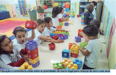 Obra "Avanços do marco legal da primeira infância"