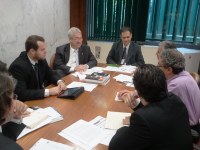 Reunião com o Dep. Newton Lima