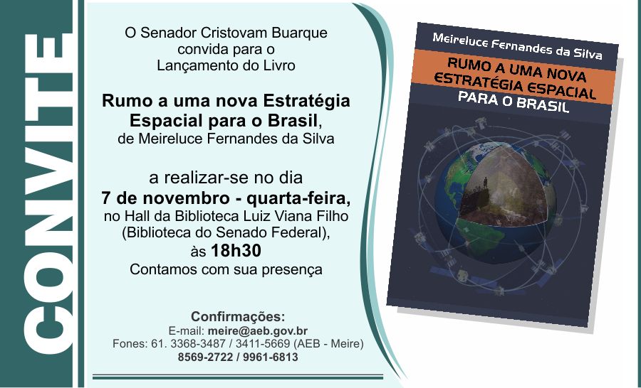 Senado lança livro sobre Espaço