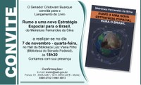 Senado lança livro sobre Espaço