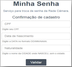 minha senha