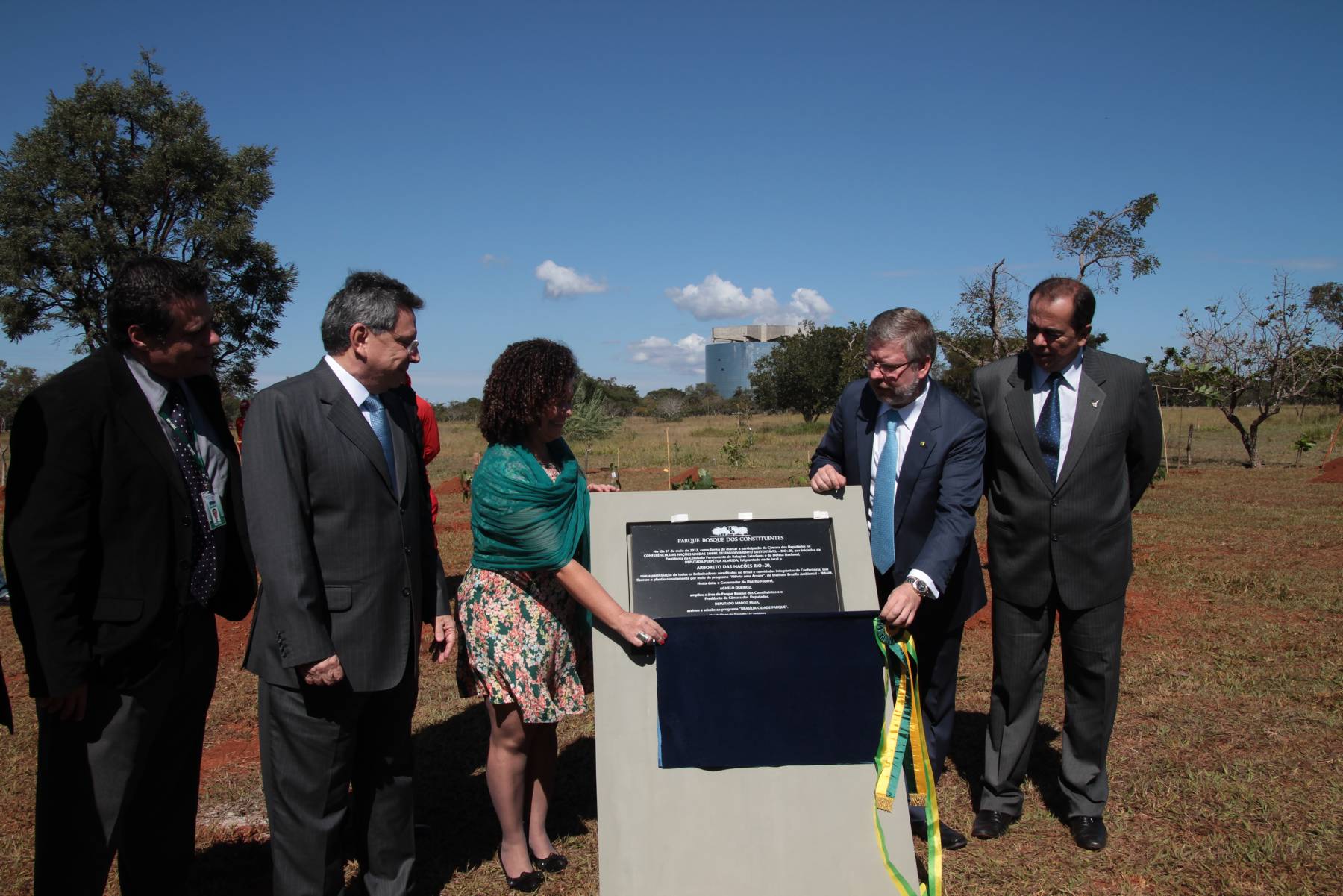 Arboreto das Nações Rio+20 é inaugurado no Bosque dos Constituintes