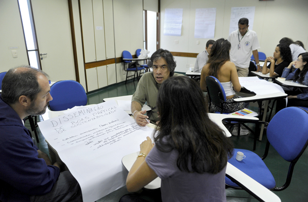 Oficina prepara novos projetos dos ecocamaradas