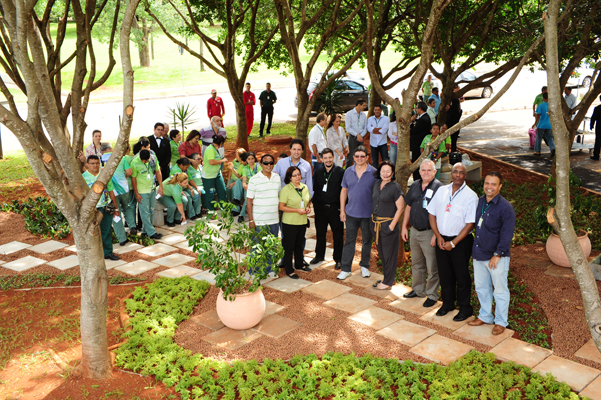 Praça dos Terceirizados é novo espaço verde da Câmara