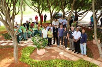 Praça dos Terceirizados é novo espaço verde da Câmara