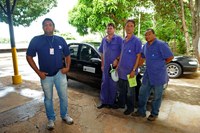 Ecolavagem - equipe Ctran