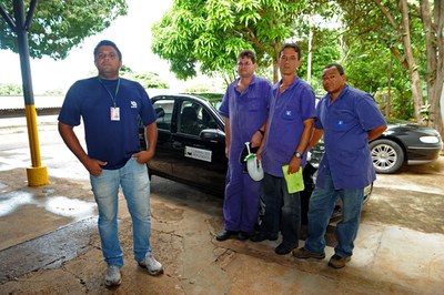 Ecolavagem - equipe Ctran