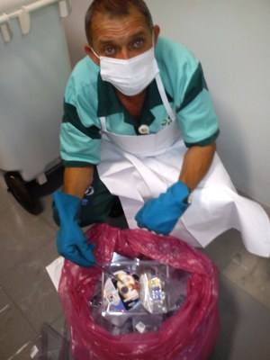 Foto 1º monitoramento 2012 - funcionário