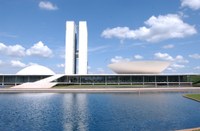 Espelho d'água - Câmara dos Deputados (Sefot)