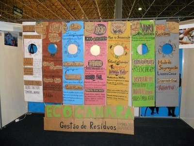 "Acerte no Lixo" - jogo educativo promovido pelo EcoCâmara 