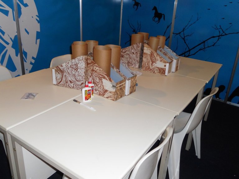 "Cartonagem e Restauração" - Oficina de Reciclagem promovida pelo EcoCâmara