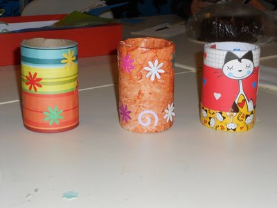 "Porta-Lápis Criativo" - Oficina de Reciclagem promovida pelo EcoCâmara