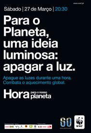 Cartaz Hora do Planeta