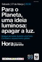 Cartaz Hora do Planeta