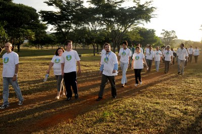1&ordf; Caminhada ao Bosque dos Constituintes
