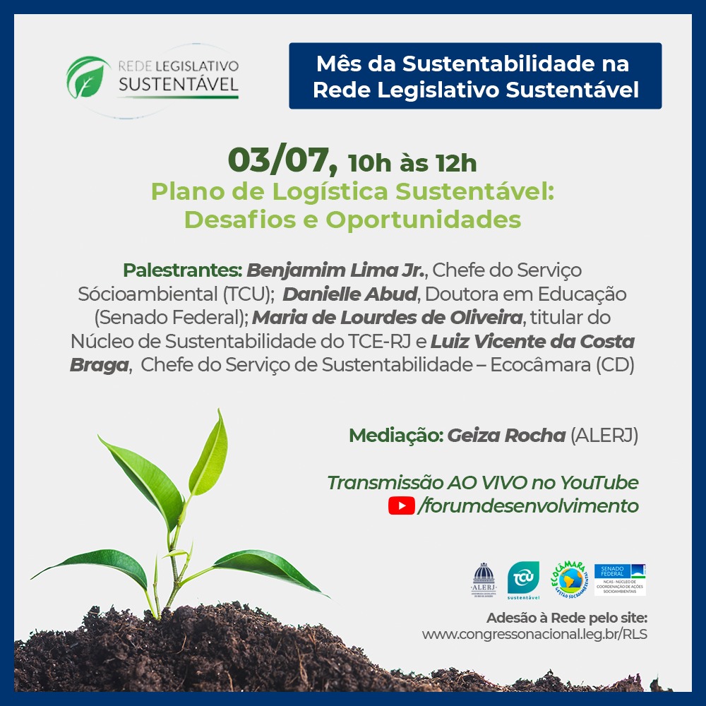 Mês da sustentabilidade - 03-07-20