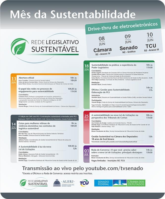 Mês da Sustentabilidade 2021 - geral