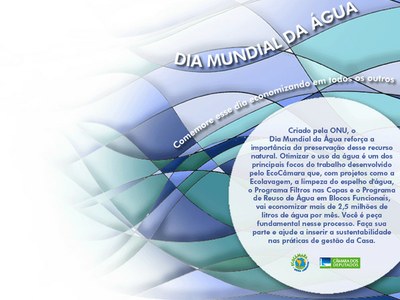 Papel de Parede - Dia da Água