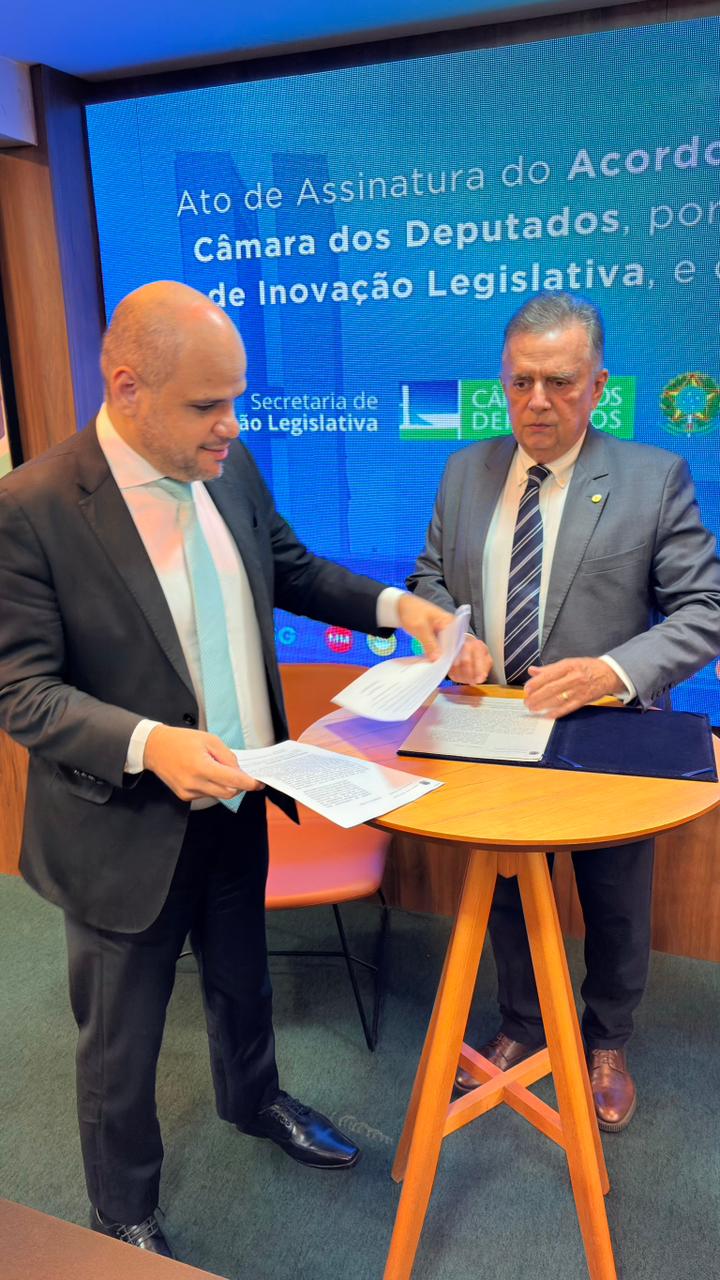 Secretaria de Inovação Legislativa e Instituto Global ESG firmam acordo para fortalecer inovação e sustentabilidade
