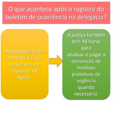 Imagem o que acontece depois de registrar a denuncia