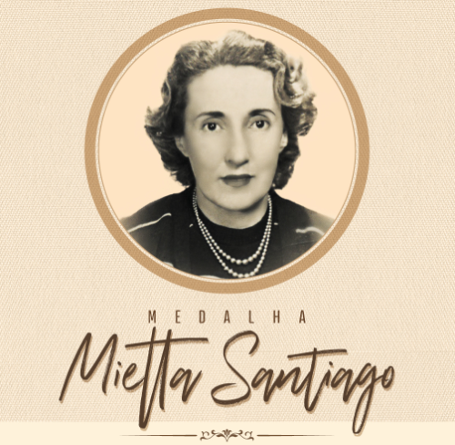 Inscrições Medalha Mietta Santiago - Edição 2019